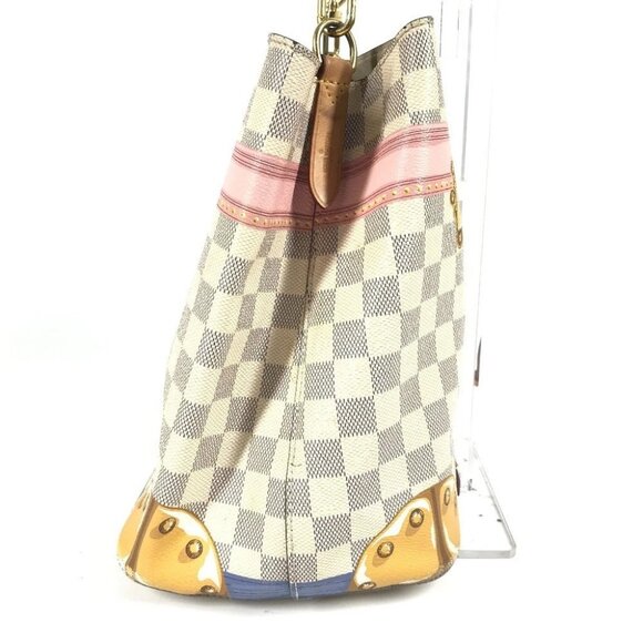 LOUIS VUITTON N41066 Damier Azur Summer Trunk Neonoe 2WAY Shoulder Bag - Picture 8 of 16